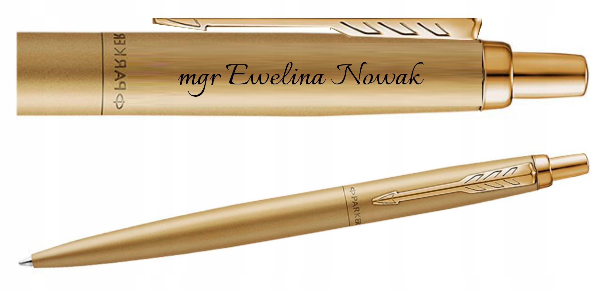 

Długopis Złoty Parker Jotter Grawer I Tabliczka