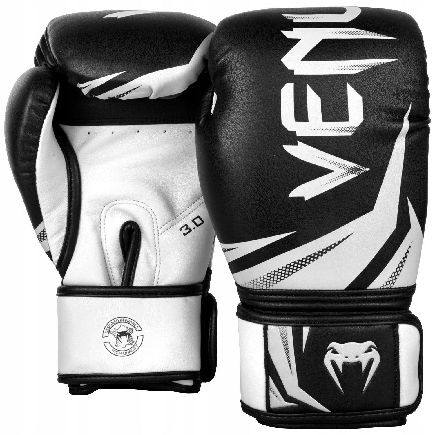 Venum Rękawice Bokserskie Challenger 3.0 Black/White 12OZ