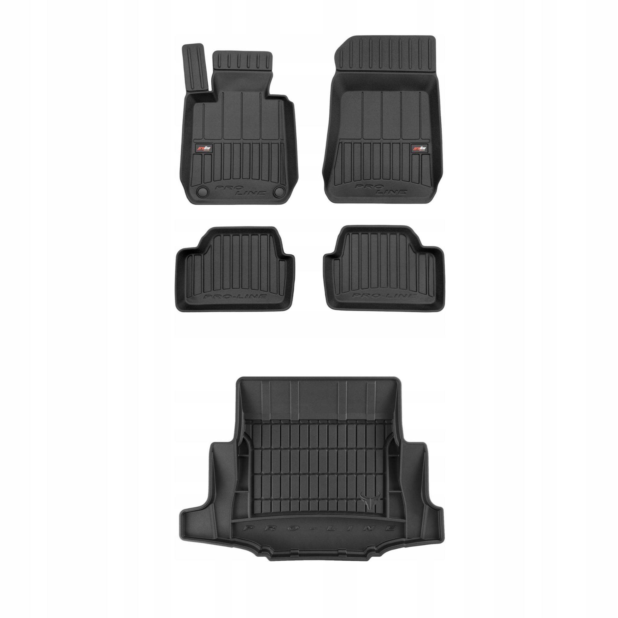 Sada gumových kobercov a rohoží pre Bmw 1 E87 2004-11