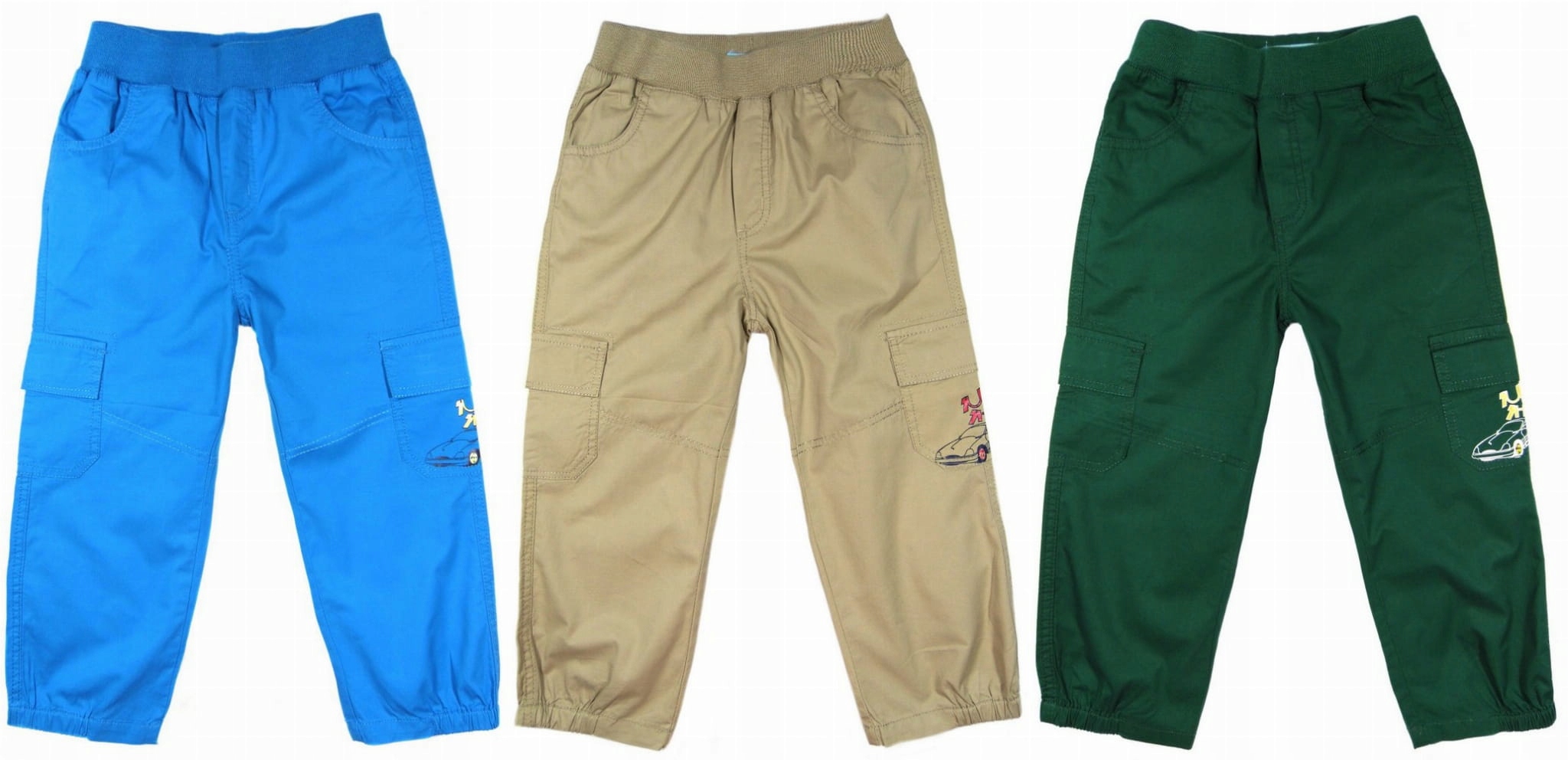 

3-pak spodnie do szkoły 275 gumka 104/110 joggery