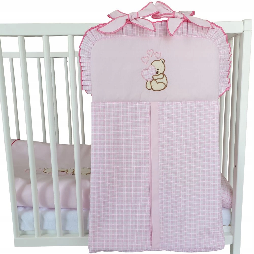 Torba na pampersy - Serce Różowy - Bello Bohater brak