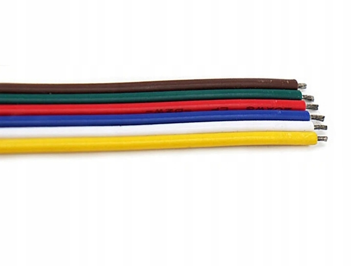 

Kabel przewód 6-żyłowy do taśm led Rgbw +cct