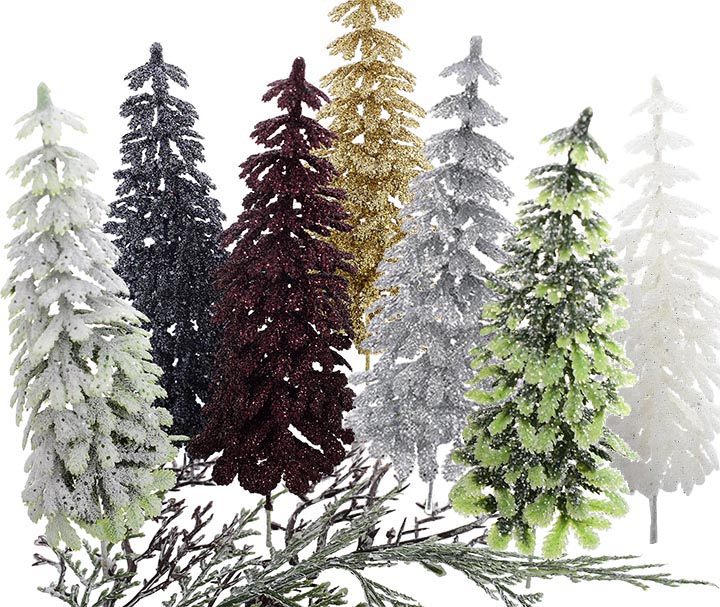 CHOINKA SZTUCZNA DRZEWKO DEKORACJA STROIK OZDOBA 3 Motyw Choinka