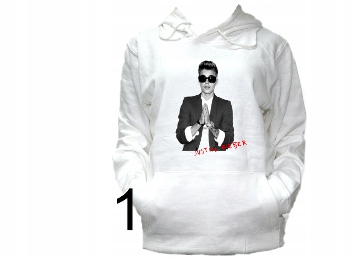 

Bluzy Kaptur Wzory Justin Bieber Biber