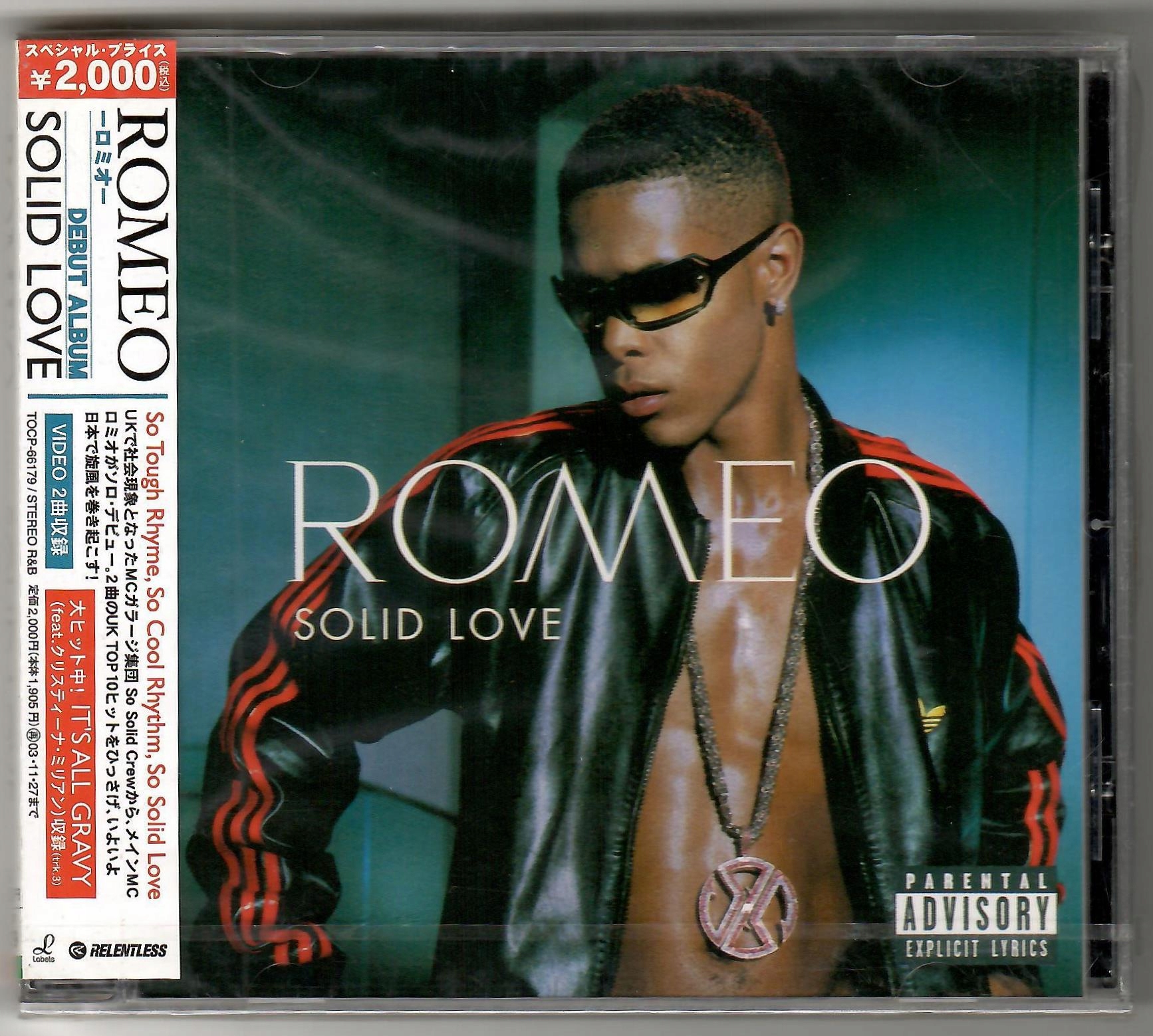 Romeo Solid Love CD Obi Japan Nowa