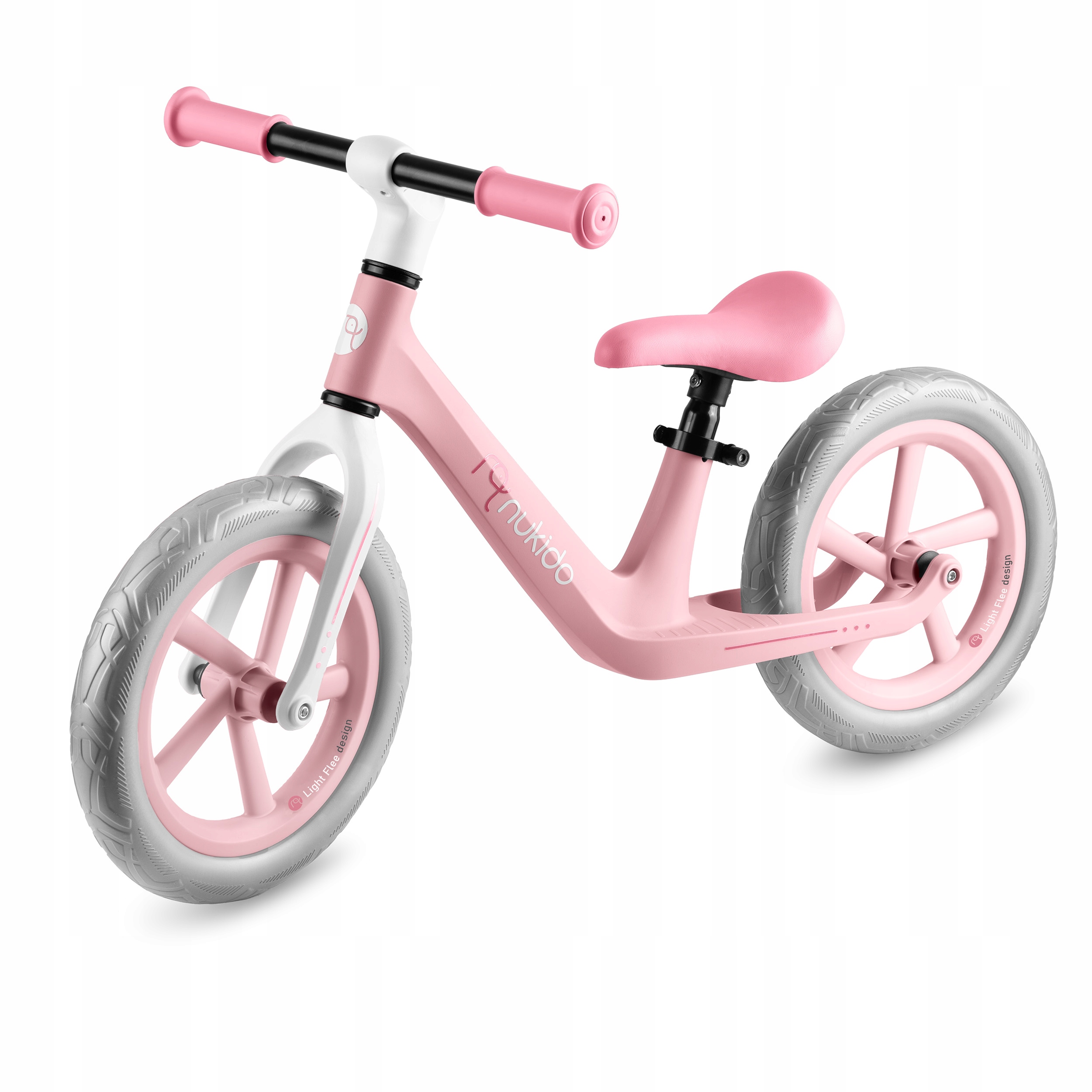 Rowerek biegowy dziecięcy wytrzymały Nukido Light Flee lekki