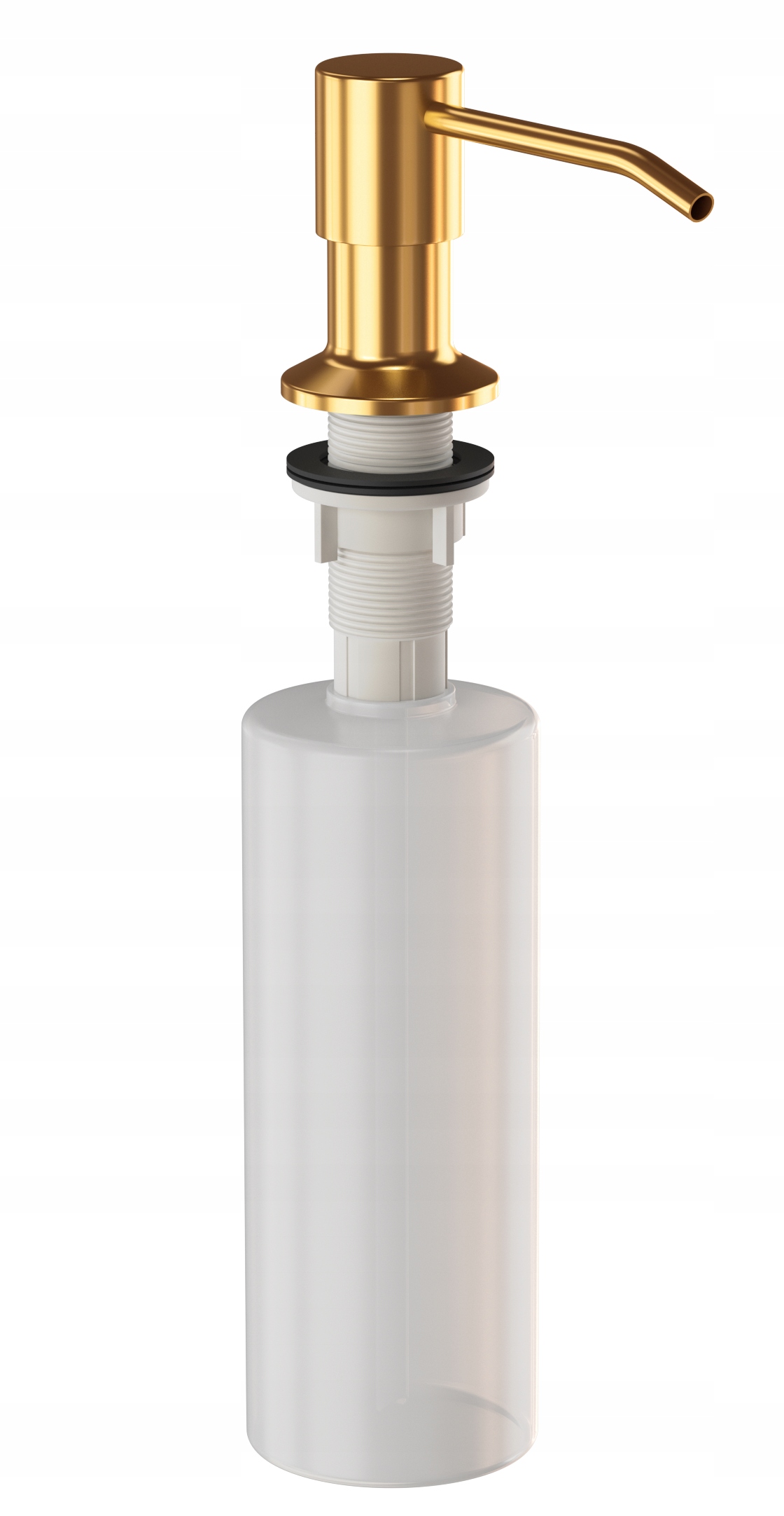 ZŁOTY DOZOWNIK DO ZLEW ZLEWOZMYWAK GRANITOWY Pojemność pojemnika 330 ml