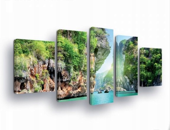 Obraz na plátne 170x100 Príroda Krajina Thajsko Rock Bay