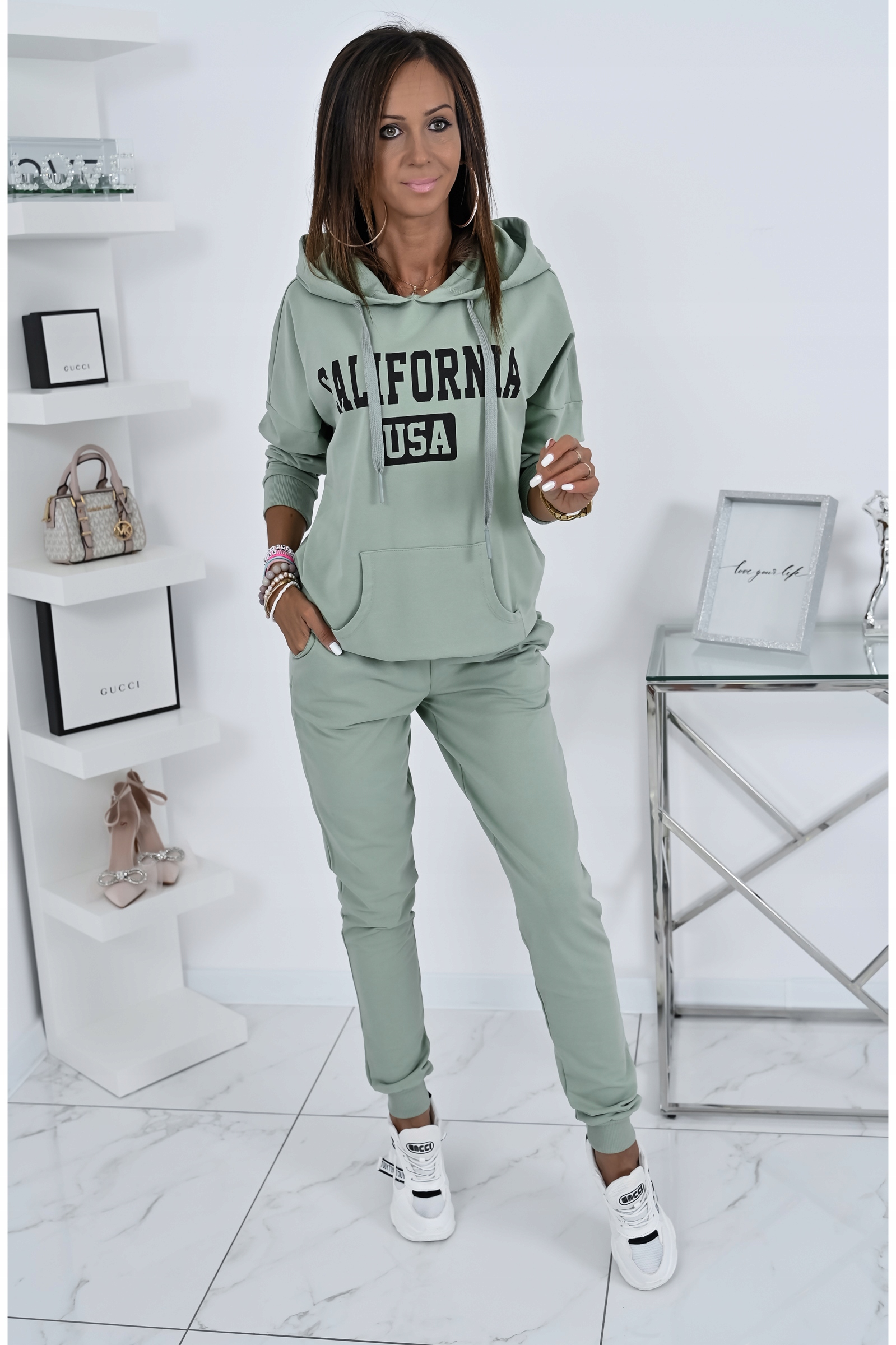 STYLOWY KOMPLET DRESOWY CALIFORNIA STYLE! WZ.3 XL Rozmiar XL