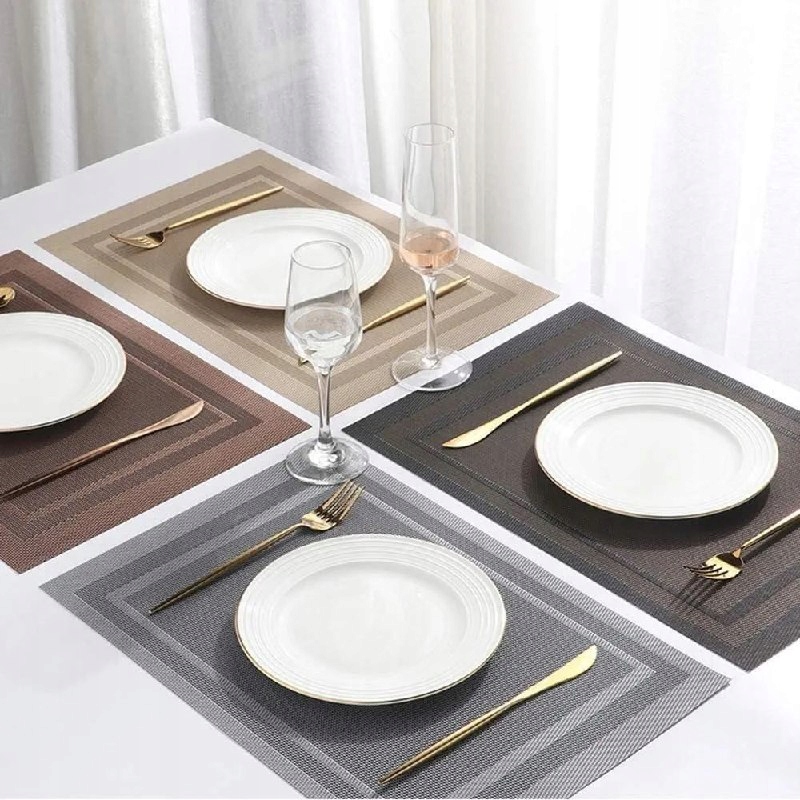 PODKŁADKA KUCHENNA MATA pod talerze 30x45 Dark Silver Szerokość produktu 30 cm