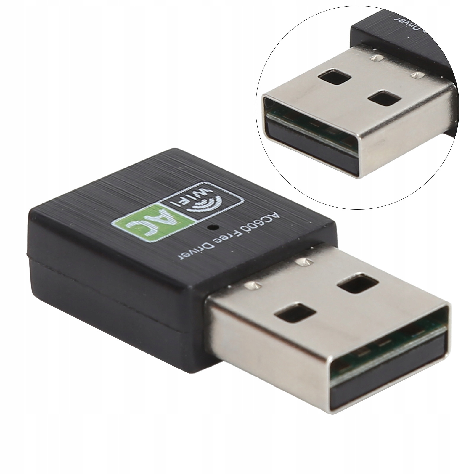 Adapter Wi-Fi Odbiornik USB Ethernet 600 Mb / s