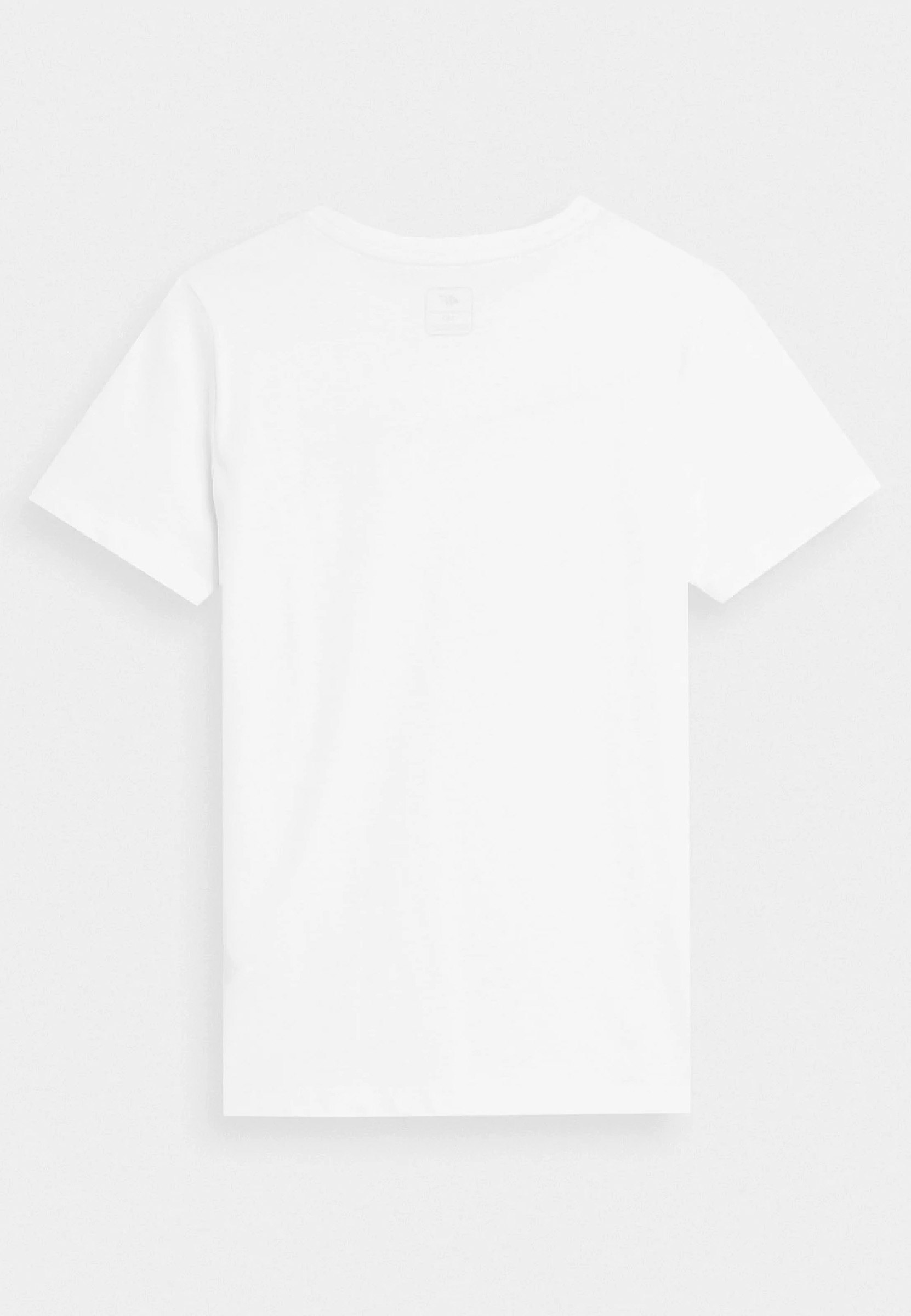Koszulka Chłopięca 4F T-shirt Dziecięcy basic biały sportowy na WF logo 128 Marka 4F