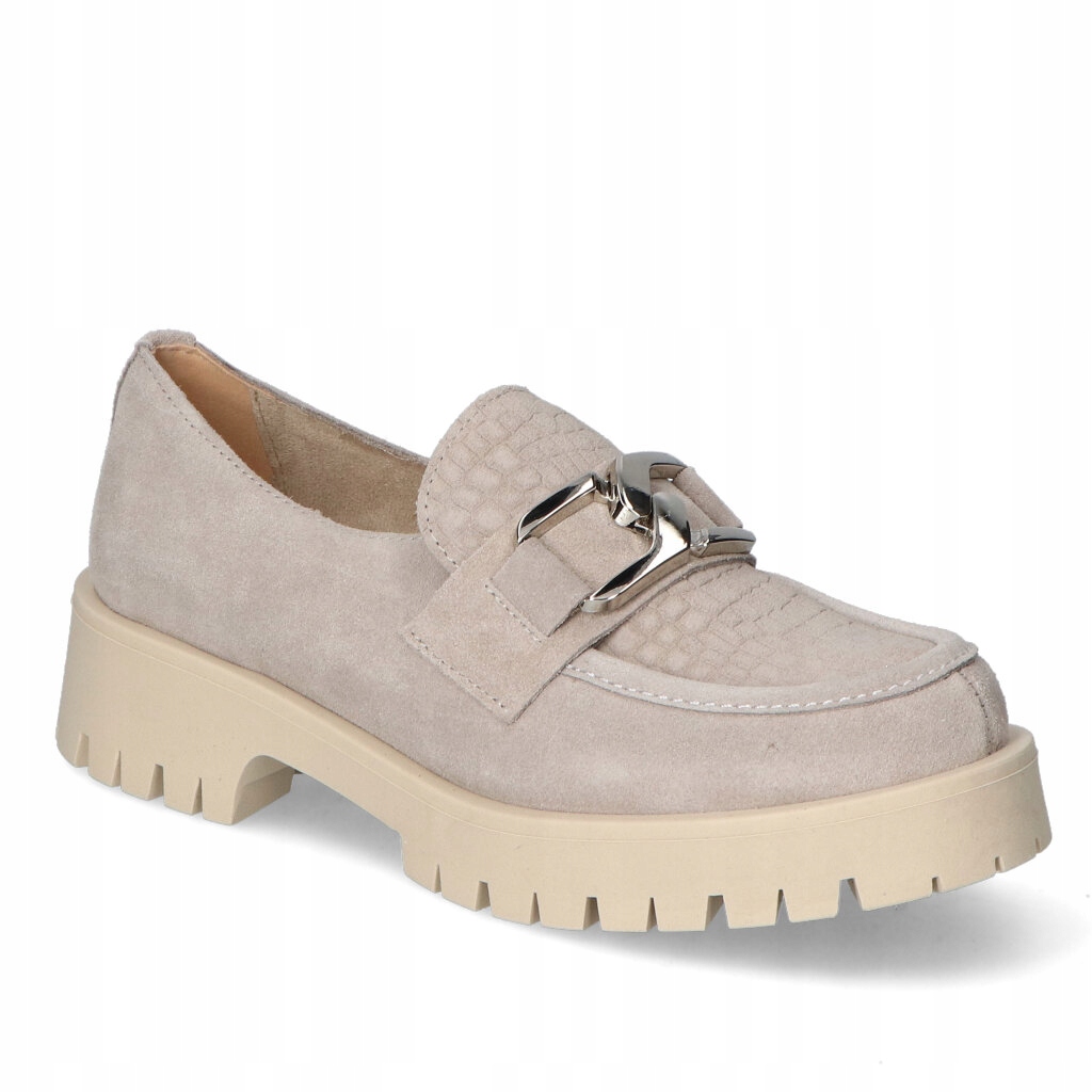 Mokasíny Lemar 20089 Šedý semiš