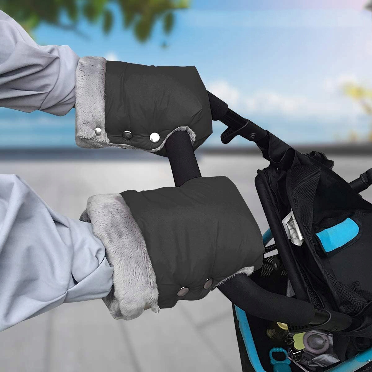MUFKI DO WÓZKA OGRZEWAJĄCE RĘKAWICZKI WÓZEK WIATROSZCZELNY Marka inny
