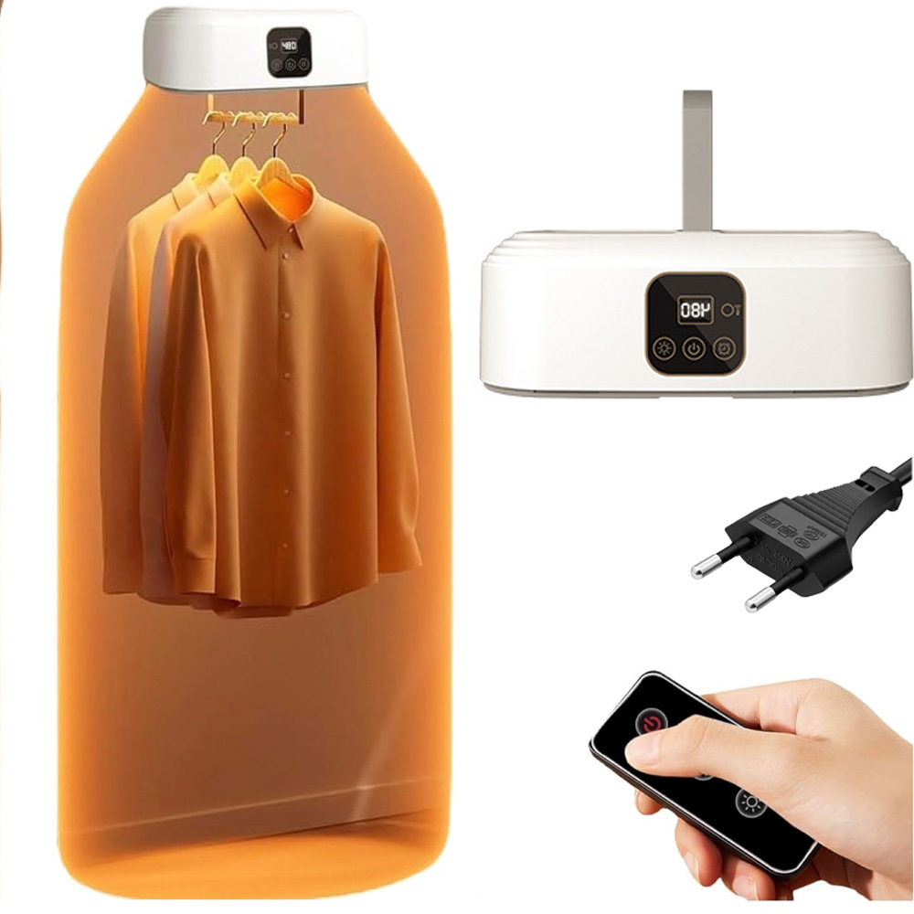 Sušák Turistický Napařovač Prádla 600W Skládací