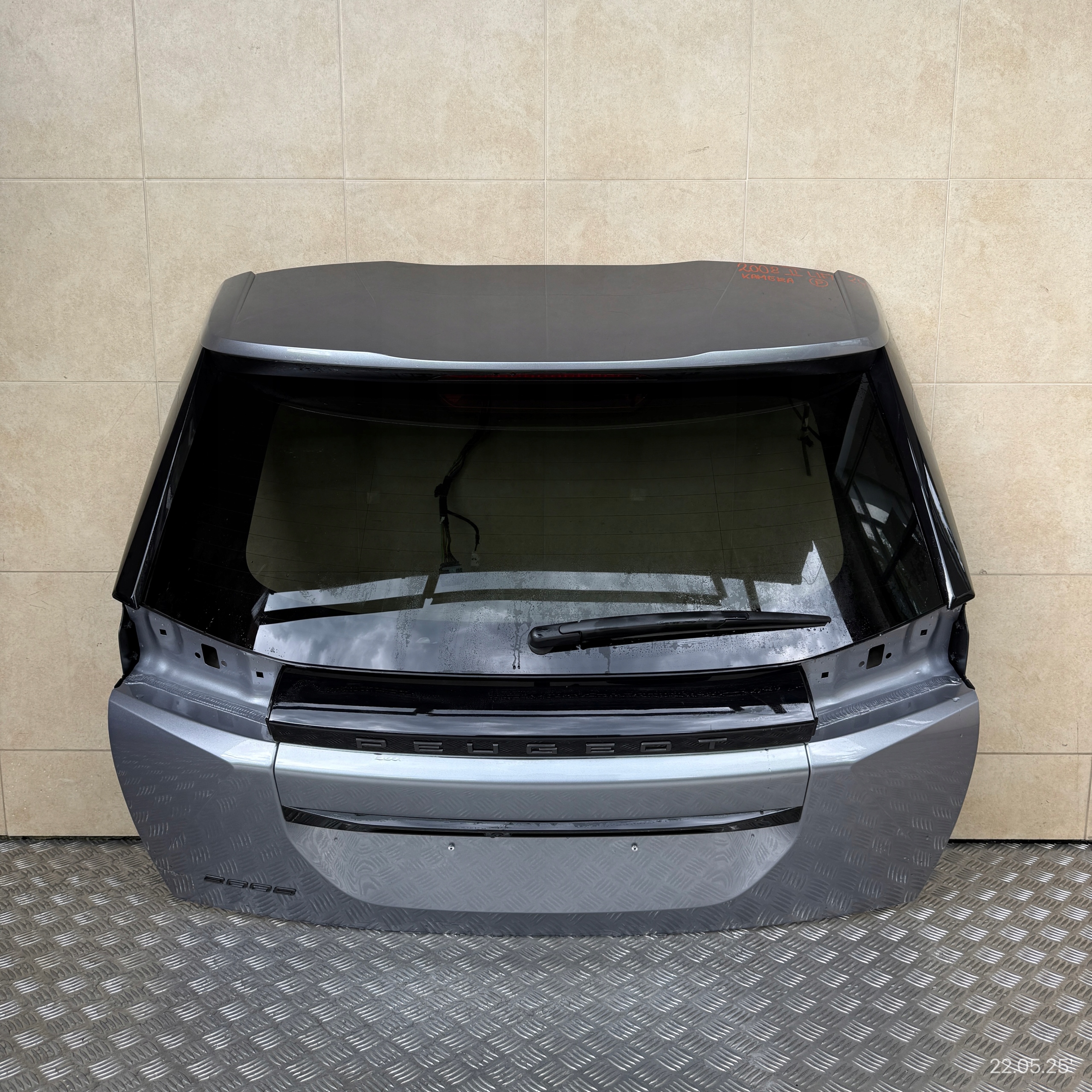 boot doors complete PEUGEOT 2008 II LIFT 2024 ROK KAMERA