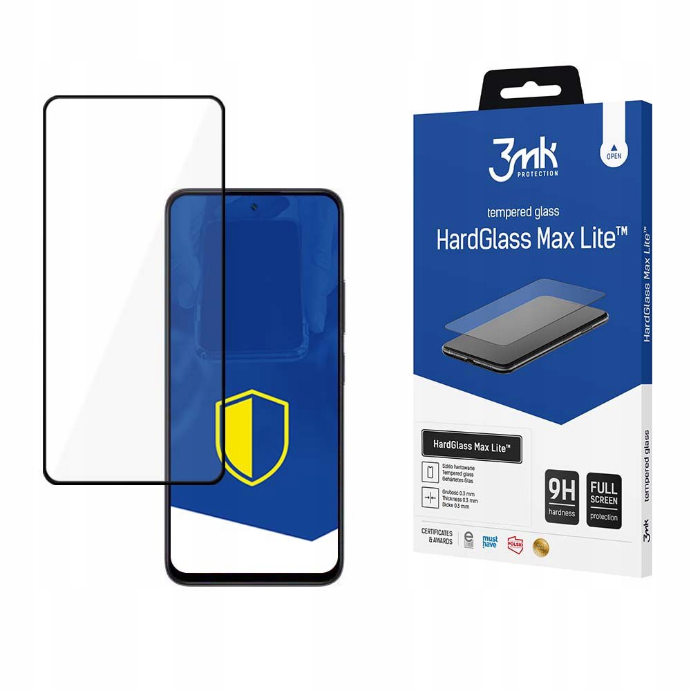 Szkło Hartowane Do Poco M6 Pro 5G 3MK Hardglass Max Lite