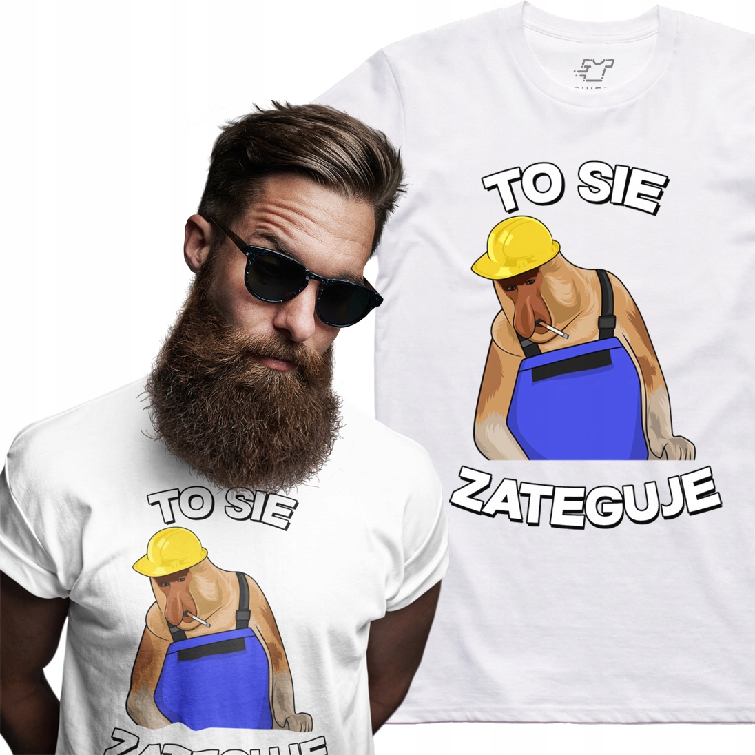 

Koszulka Nosacze Janusz To sie zateguje remont S