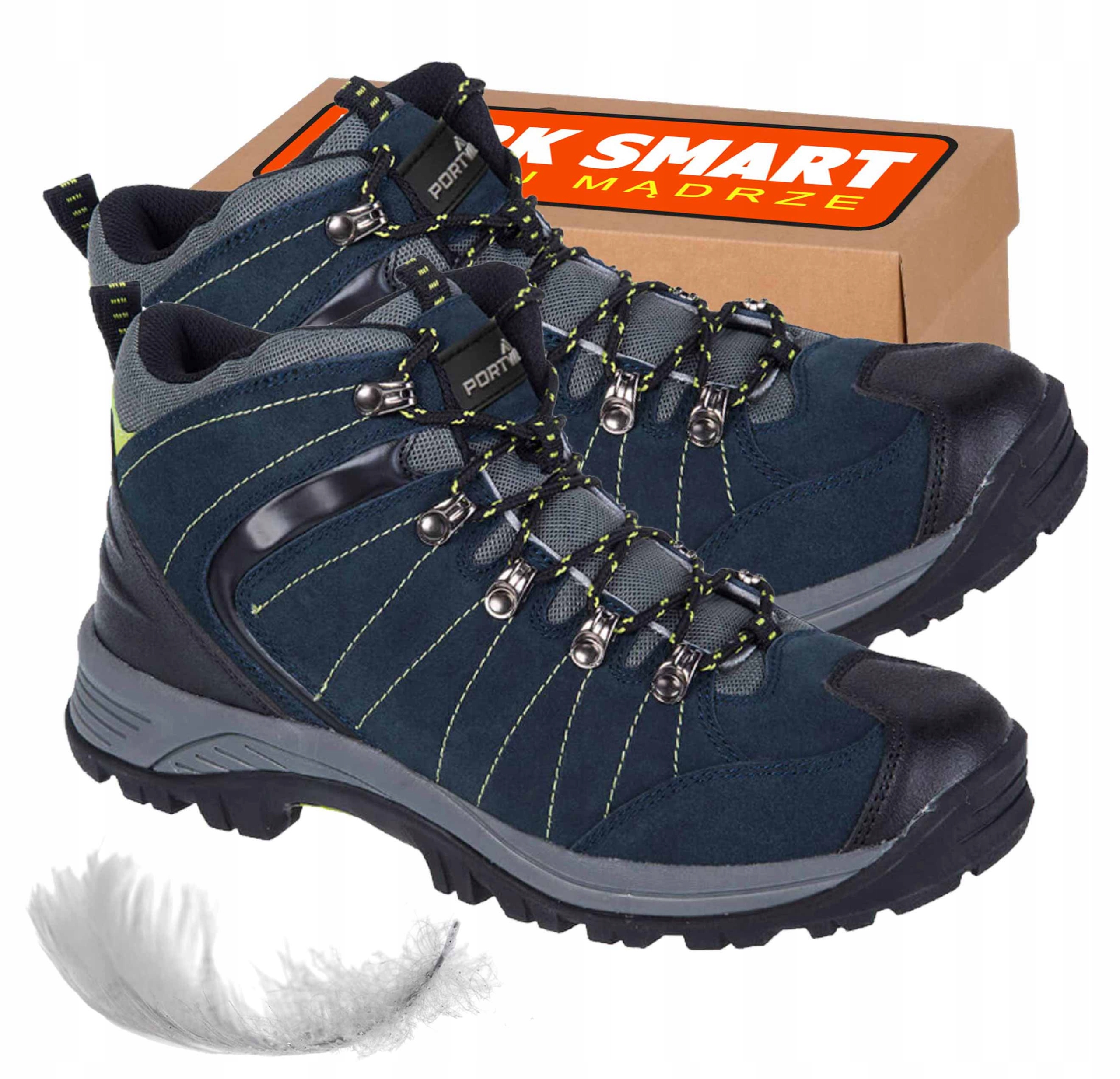 Trzewiki buty trekkingowe robocze Limes Ob Navy, 40 antypoślizgowe obuwie