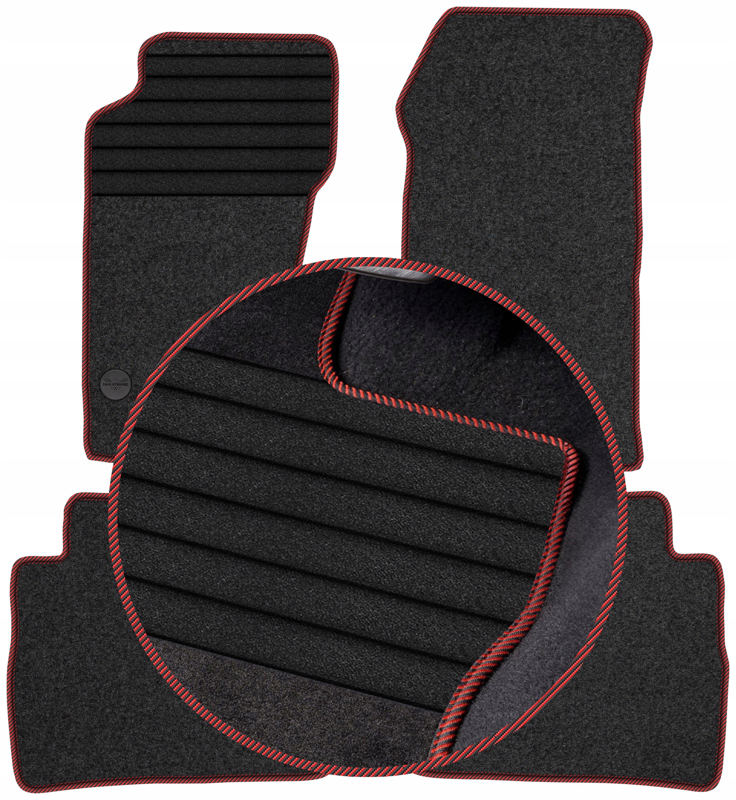 Velurové autokoberce pro Jeep Cherokee III Kj Suv 2001-2006