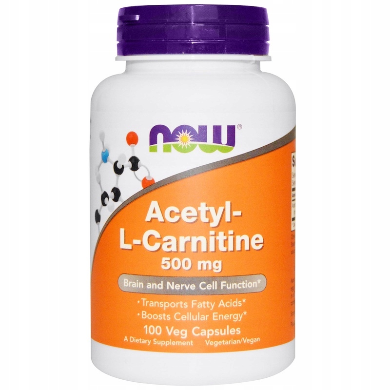 Alc Acetyl L-karnitin 500 mg 100 kapslí Alcar