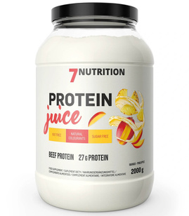 7NUTRITION Protein Juice 2000 g Hovězí Bílkoviny Bez Cukru mango-ananas