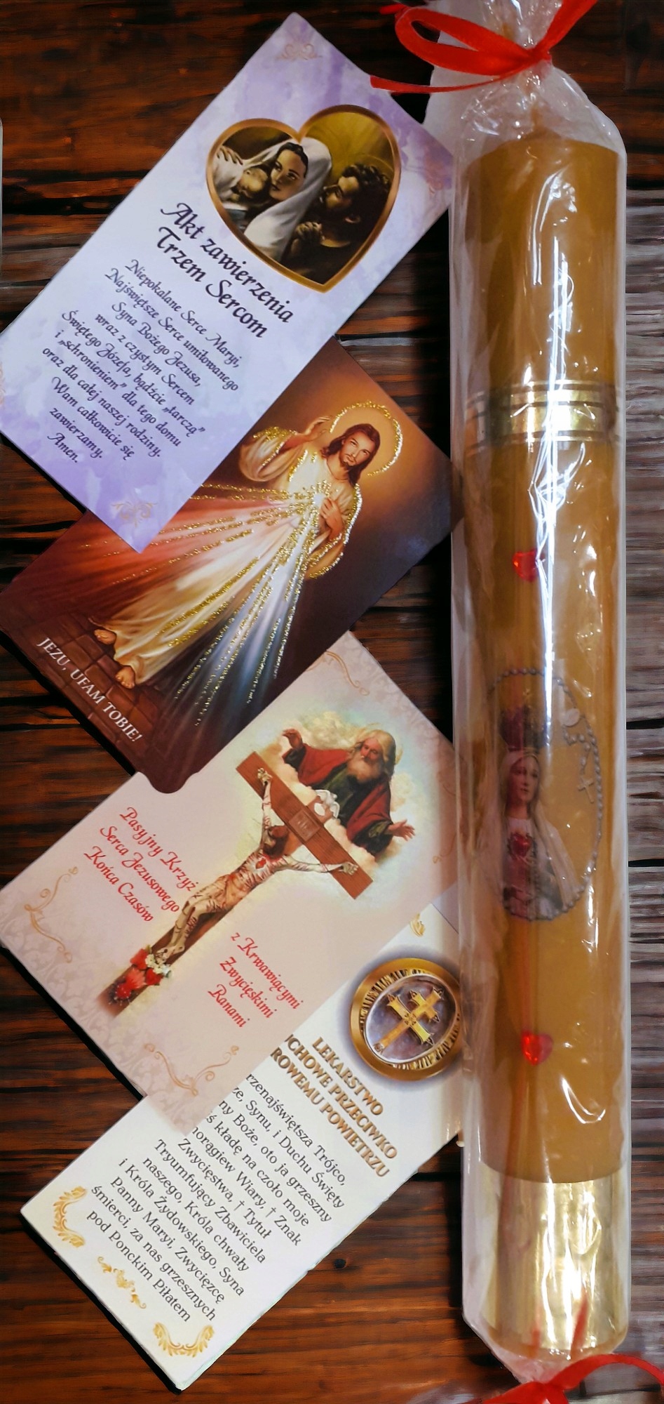 38/5cm velikonoční křestní svíčka na Velikonoce hromnička 100% vosk včelí