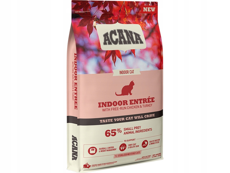Karma dla kota Acana Indoor Entree Kurczak z indykiem 4.5 kg
