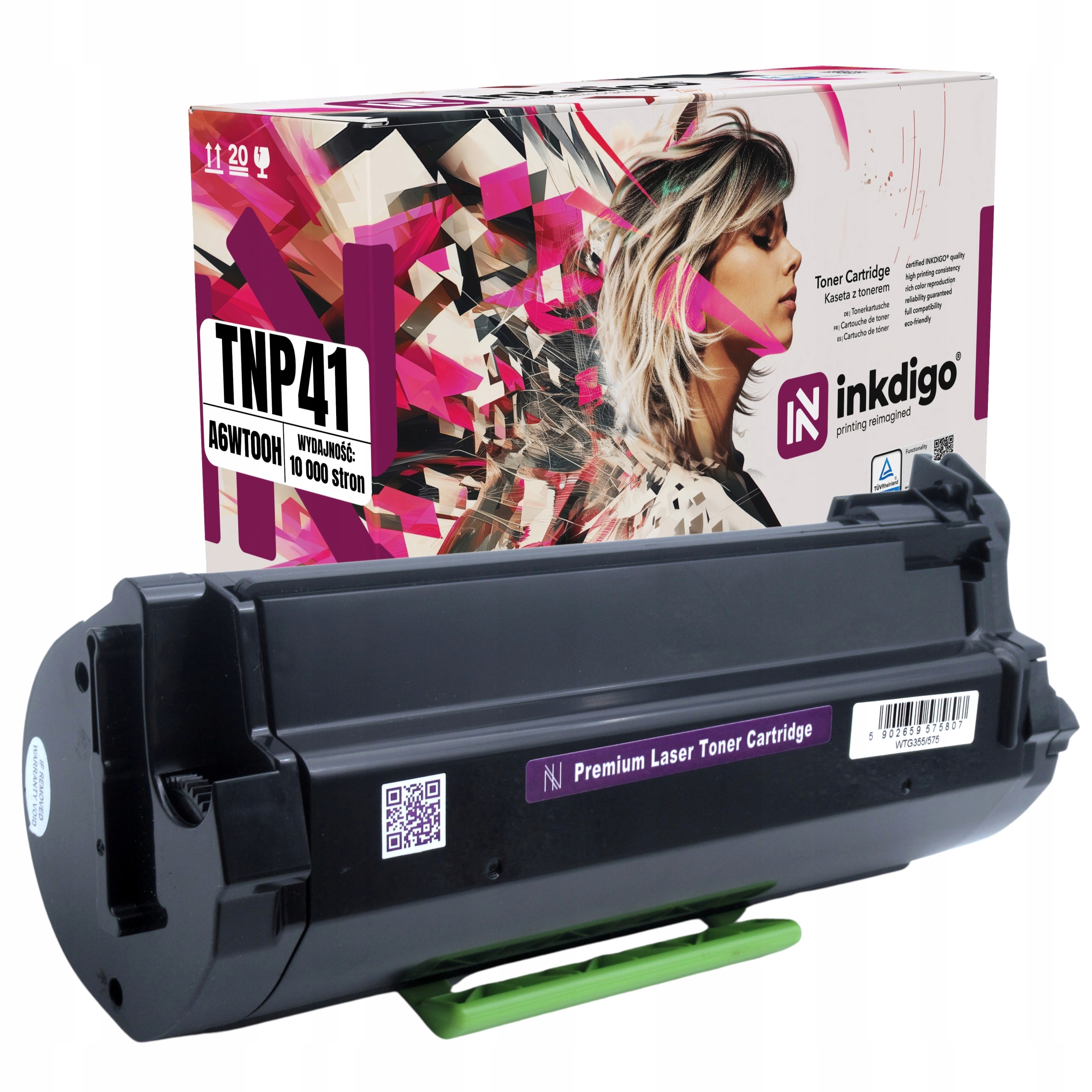 Toner do Konica Minolta pro Bizhub 3320, náhrada TNP41 A6WT00H
