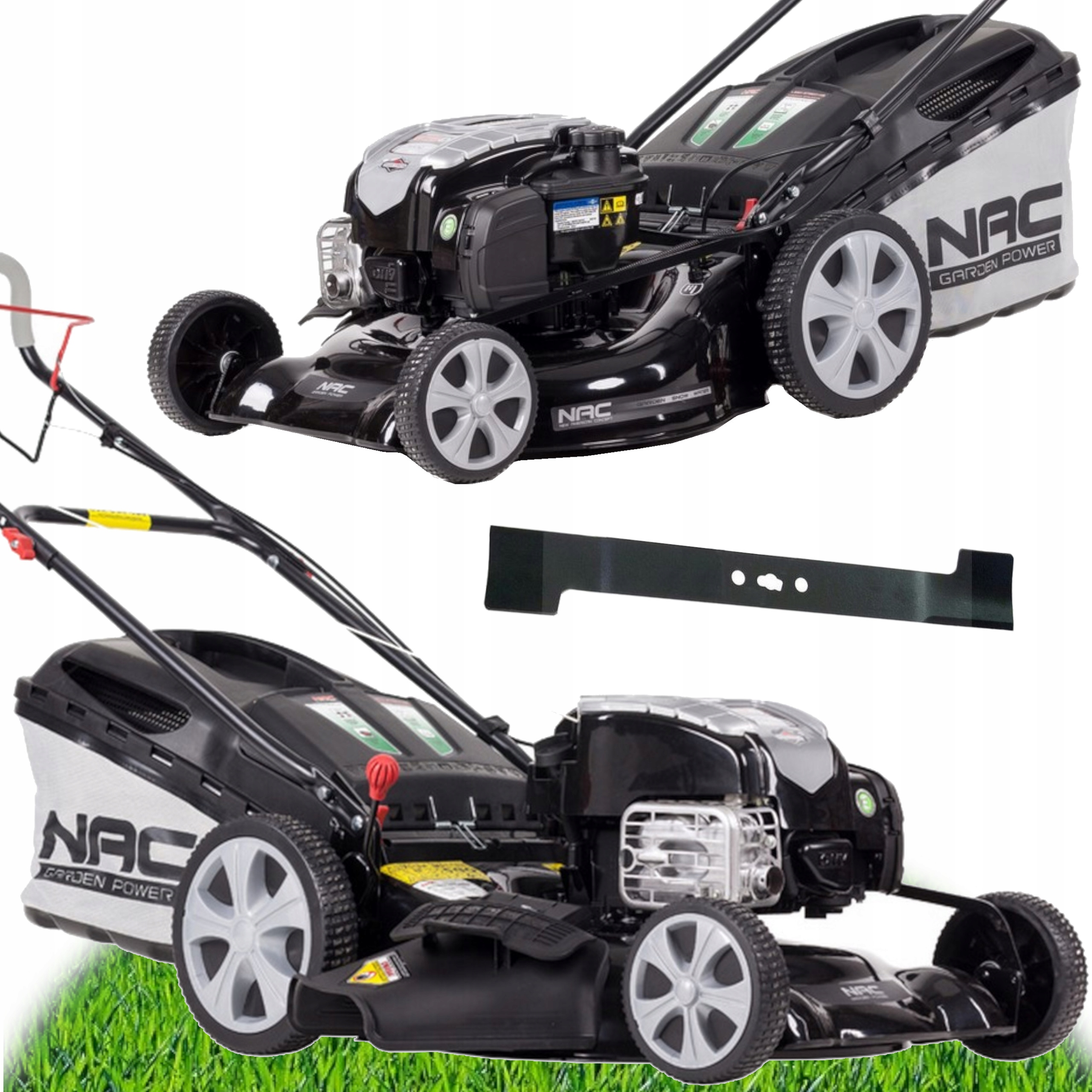 

Kosiarka spalinowa z napędem Nac Briggs 51 cm 5w1