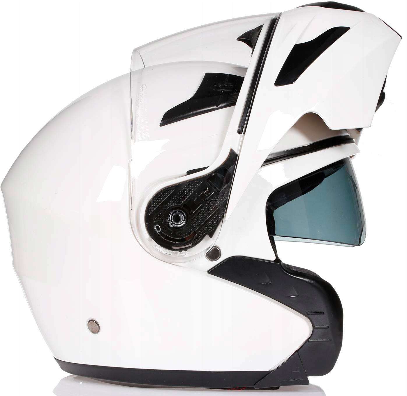 Kask MOTOCYKLOWY NAXA FO6/C biały połysk Blenda XL Typ Szczękowe / Modułowe