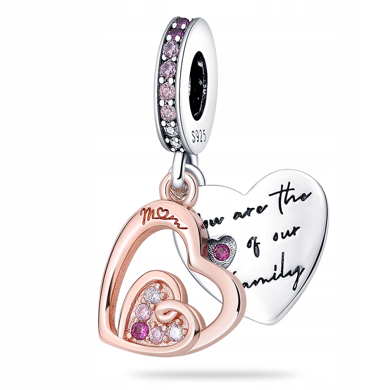 

Charms Ukochana Mama Rose zawieszka S925