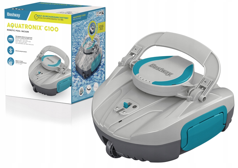 Automatický bezdrôtový bazénový vysávač G100 Bestway 58864