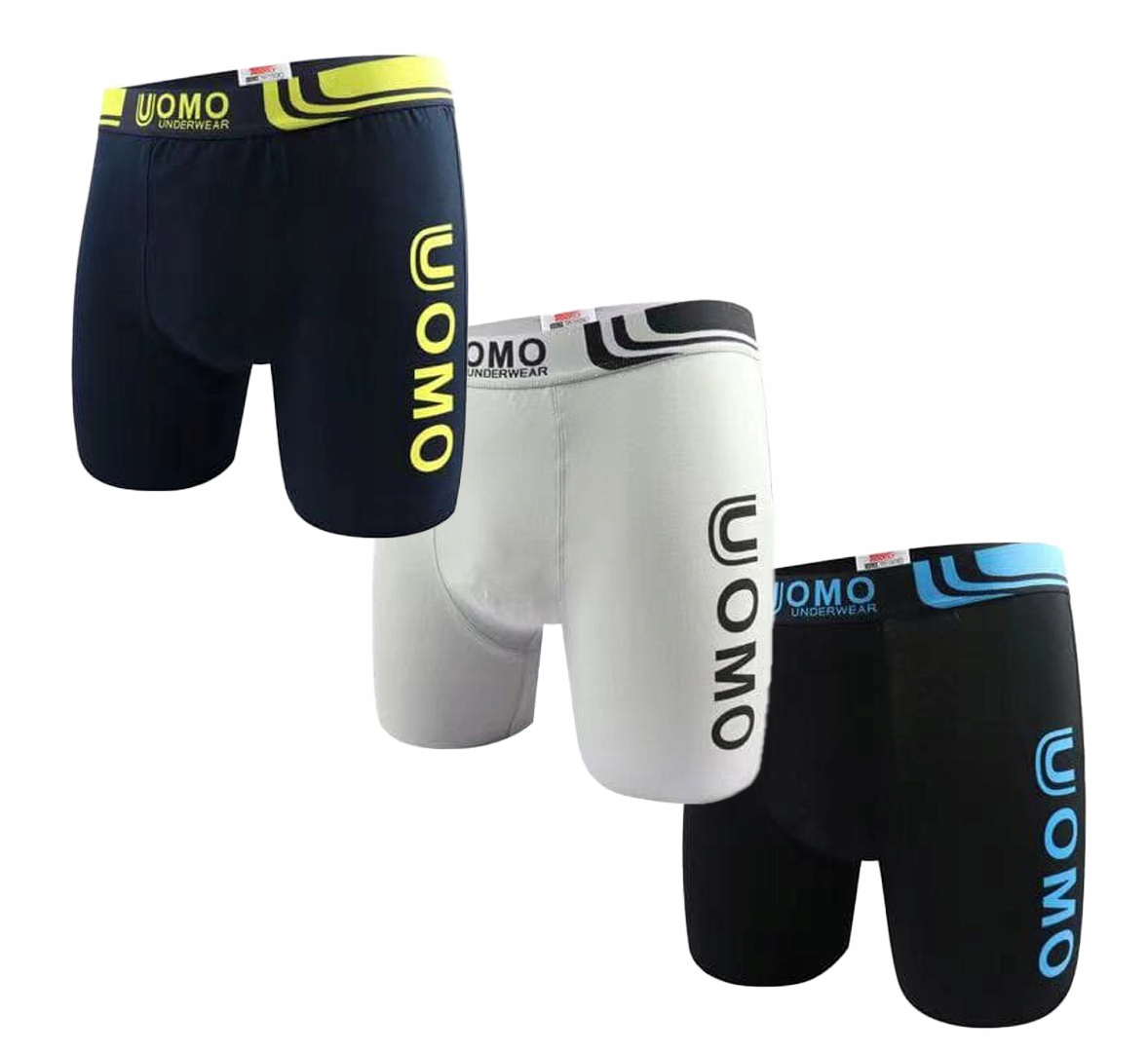 

3x Duże Bokserki Męskie Długa Nogawka Premium 5XL