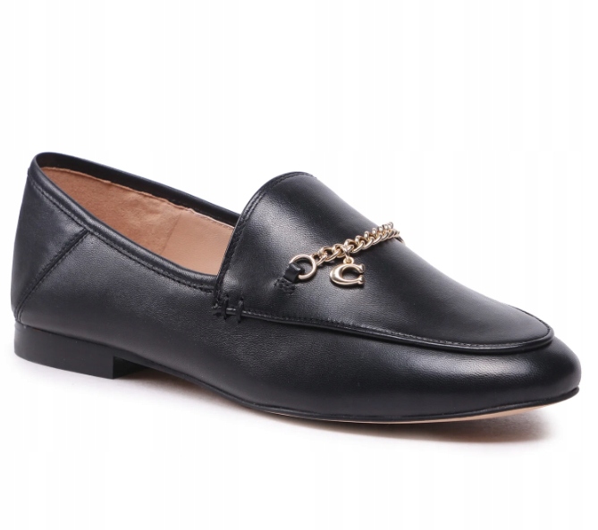 Coach Loafersy Hanna Loafer CB989 Černá R38,5