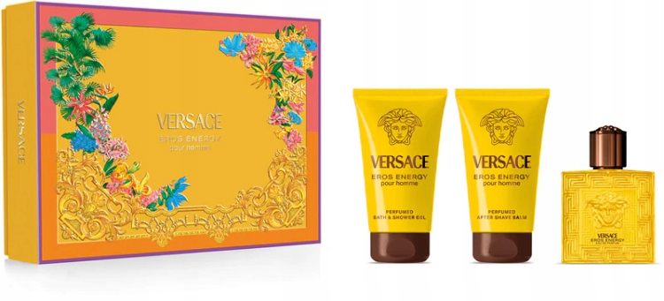 Versace Edp Eros Energy 50 ml Gel Sprchový gel 50 ml Balzám po holení 50 ml