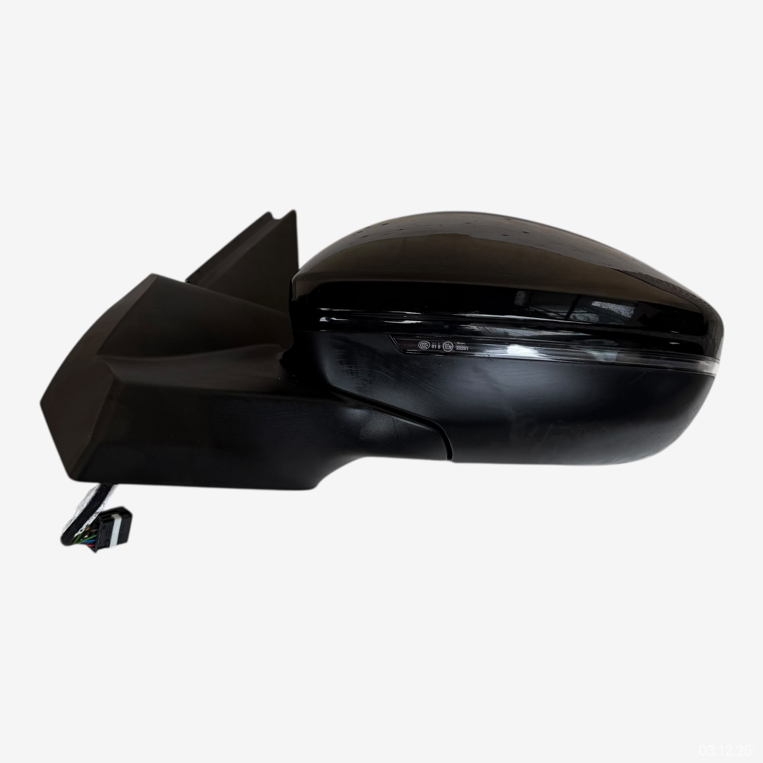 mirror left PEUGEOT 2008 II LIFT 8 PIN