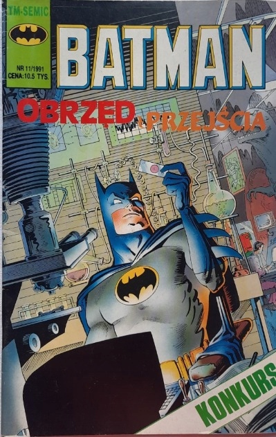 Batman Obrzęd przejścia nr 11 rok 1991