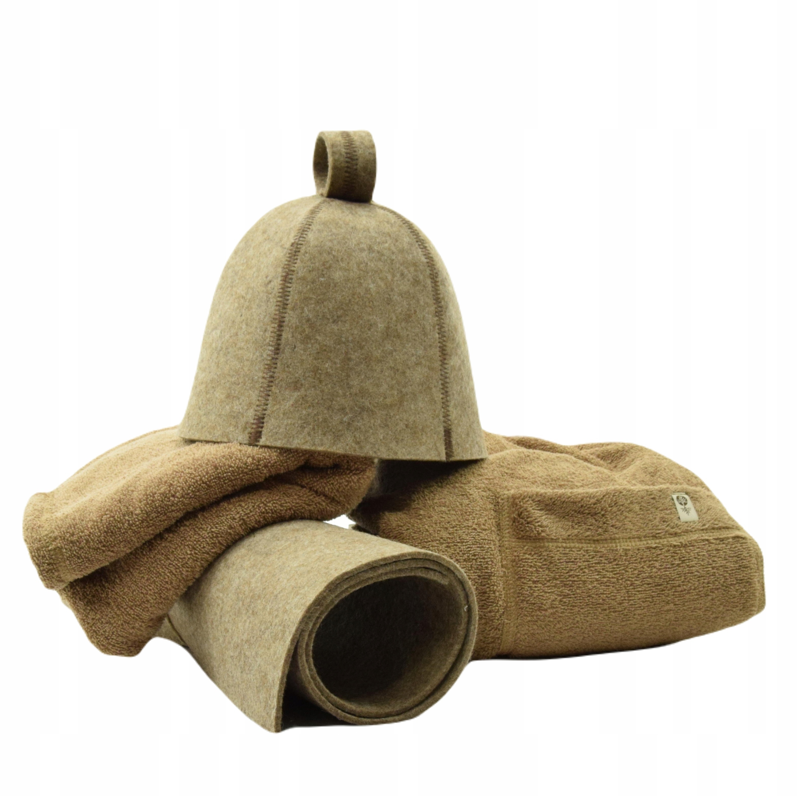 Čepice Klobouk do sauny Kilt Mata Ručník- Pánský set 4 cz velikost- M