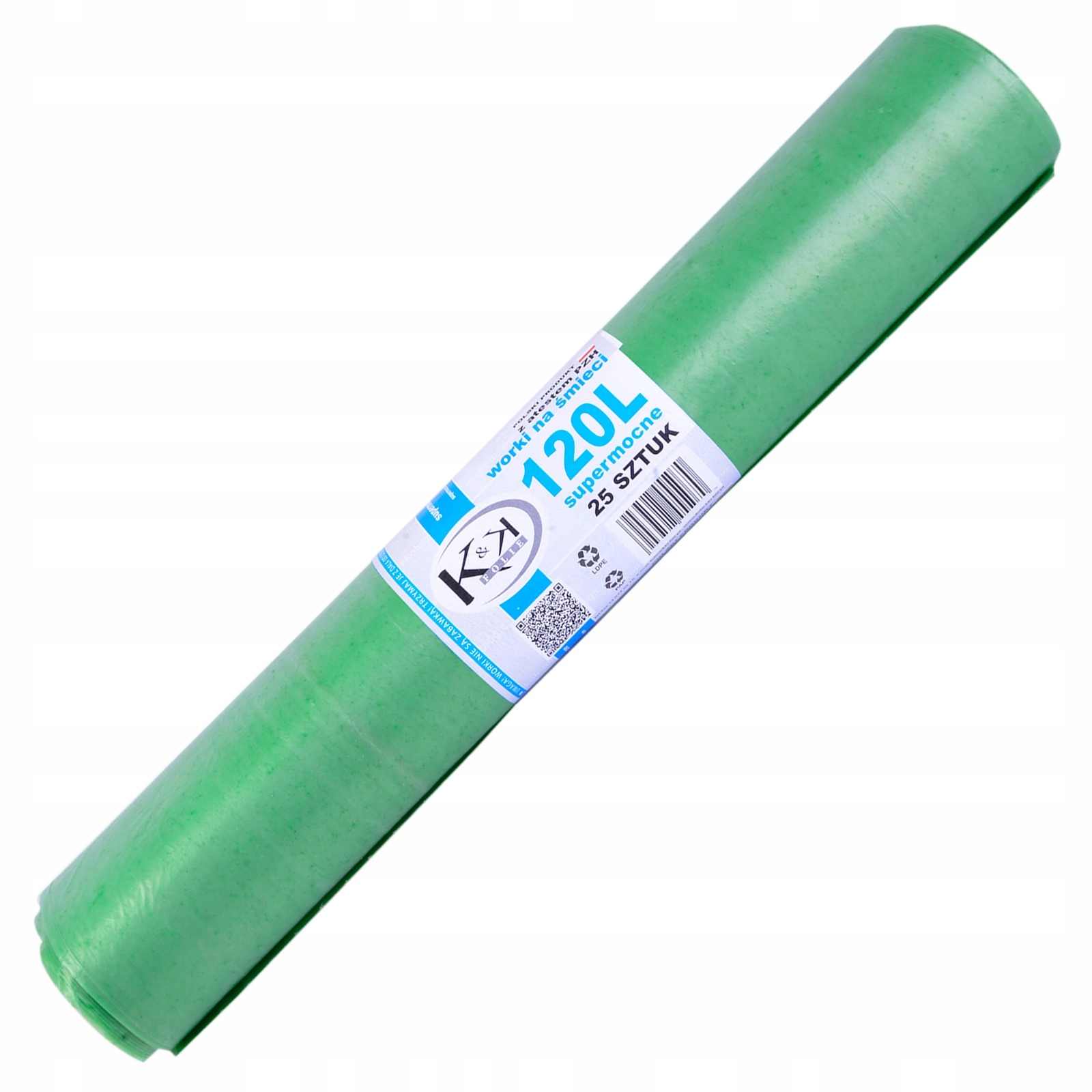 

Worki na śmieci 120 L mocne 25 szt. Zielone