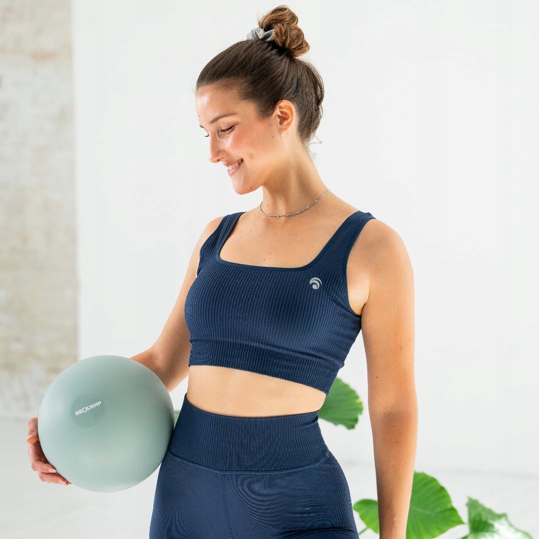 NEOLYMP Pilates Ball 20 cm Niebieski Antypoślizgowy Do Jogi i Pilatesu — miniatura 4