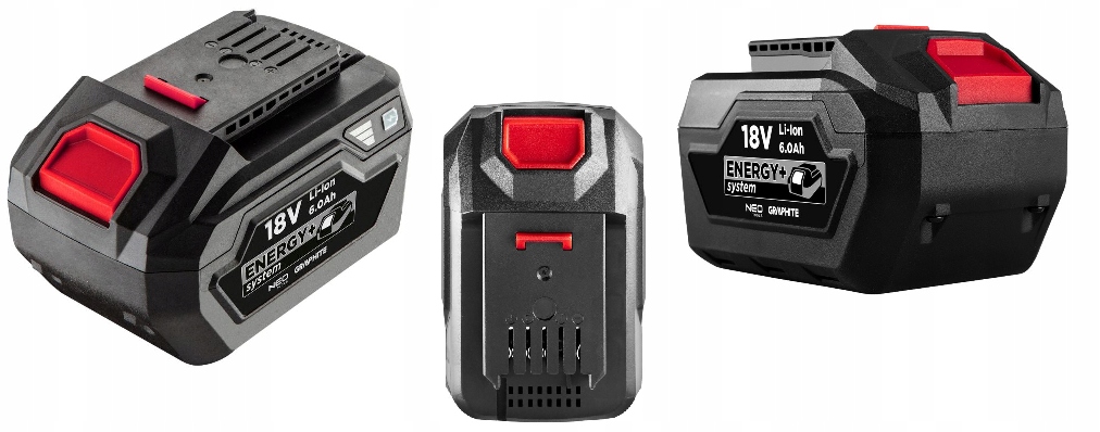 

Akumulator Energy+ 18V LiIon 6.0Ah Graphite 58G086