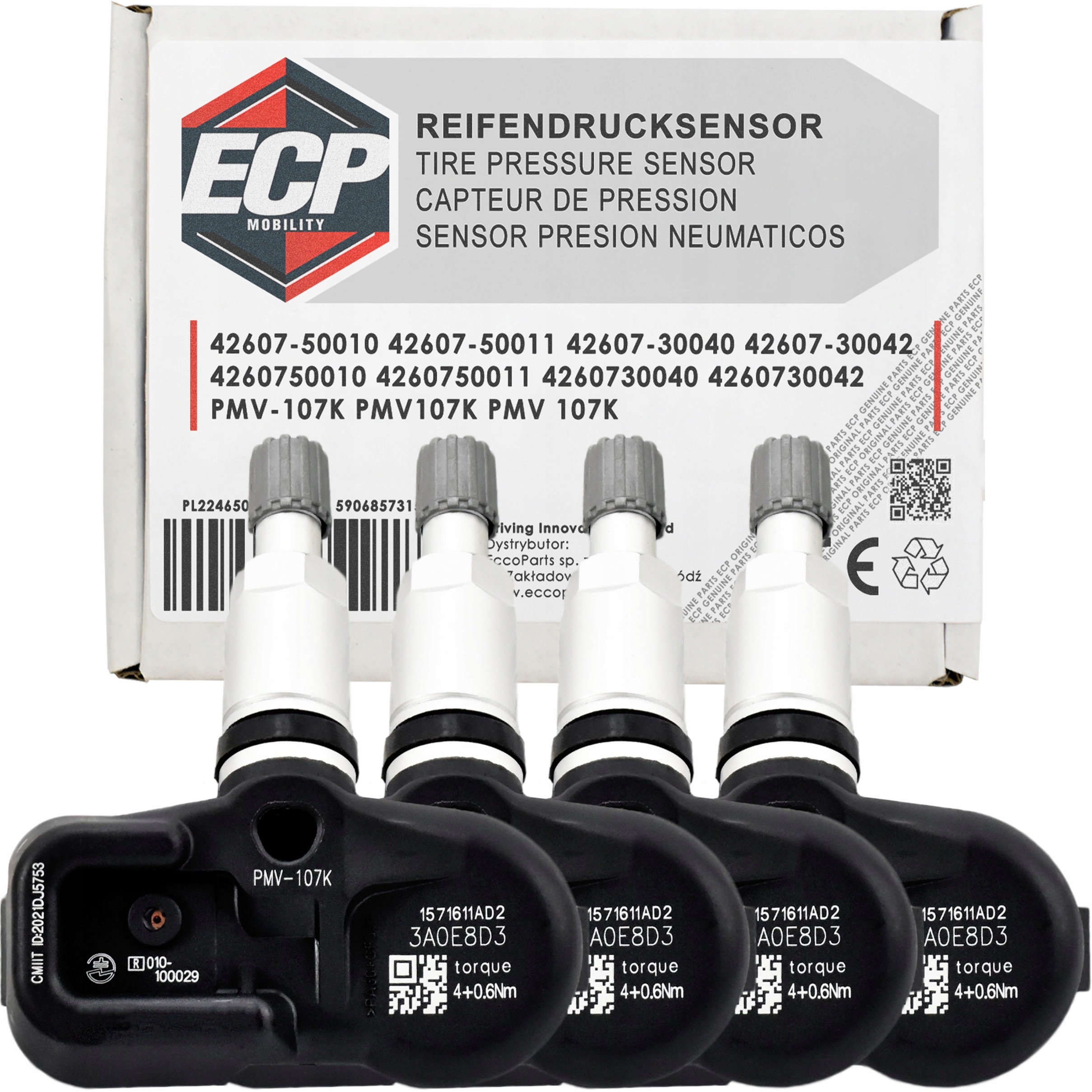 4X Snímač Tlaku Pneumatík Tpms 42607-50011 Lexus Es V Gs III Is II Ls IV Sc