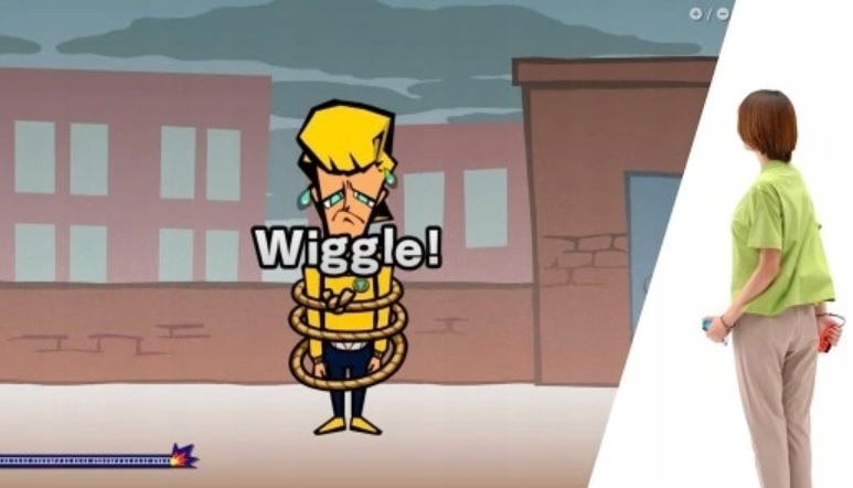 WarioWare Move It Nintendo Switch jak Mario kartridż prezent NOWA Platforma Nintendo Switch