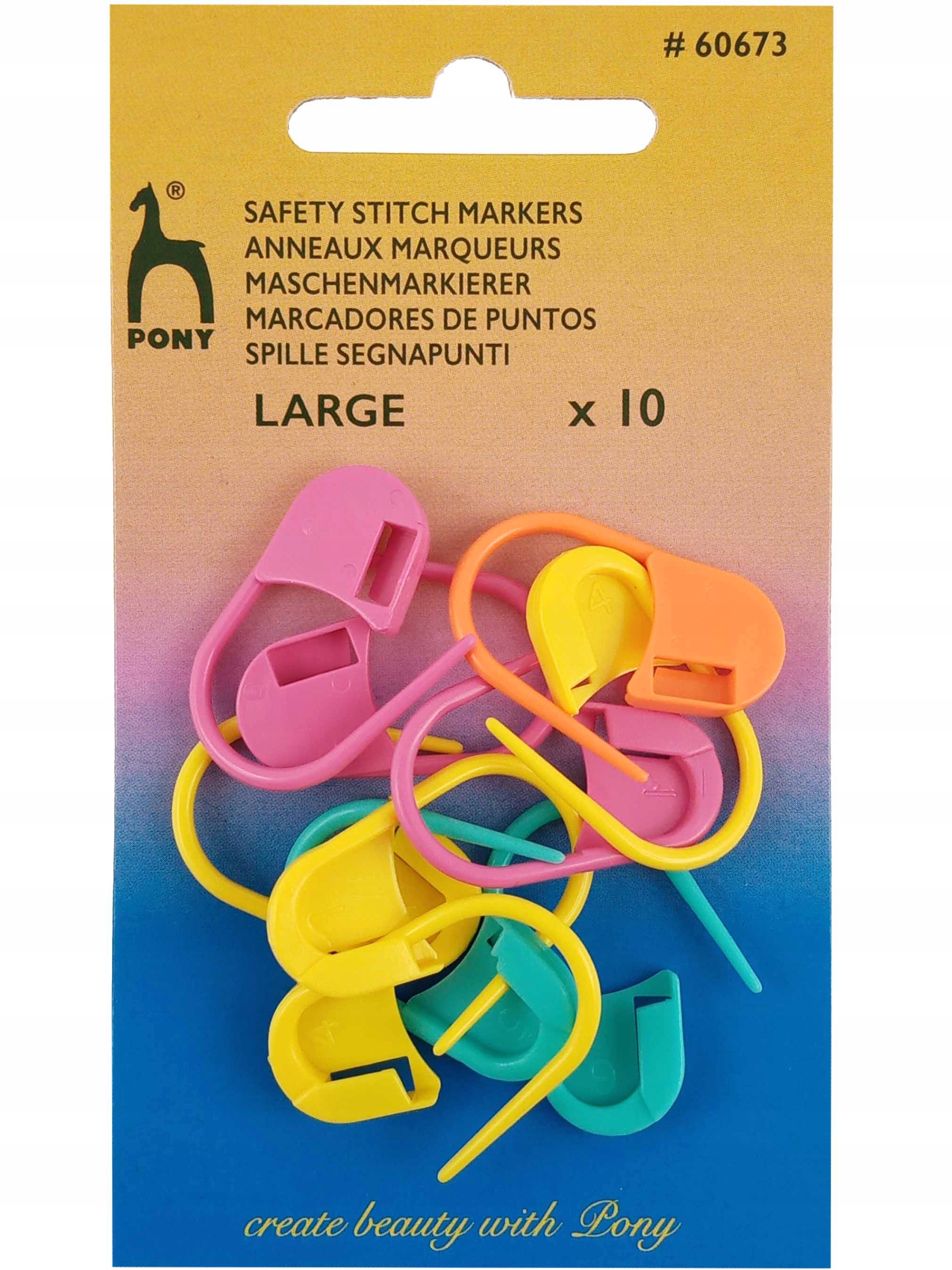 Znaczniki PONY Duże Markery 10szt #60673