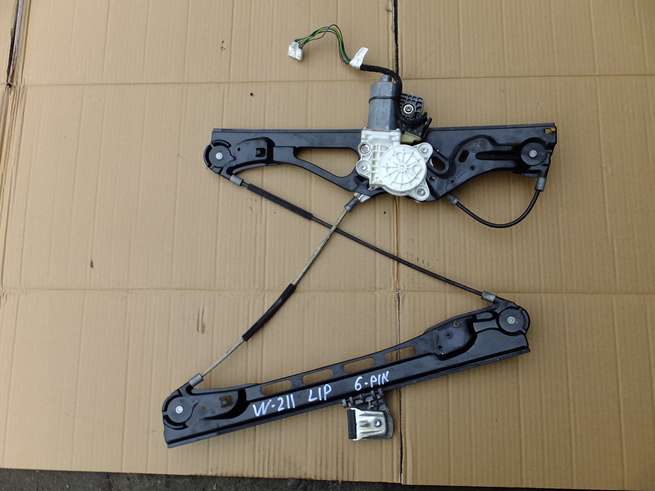 mini motor window regulator left front mercedes w211 2004r