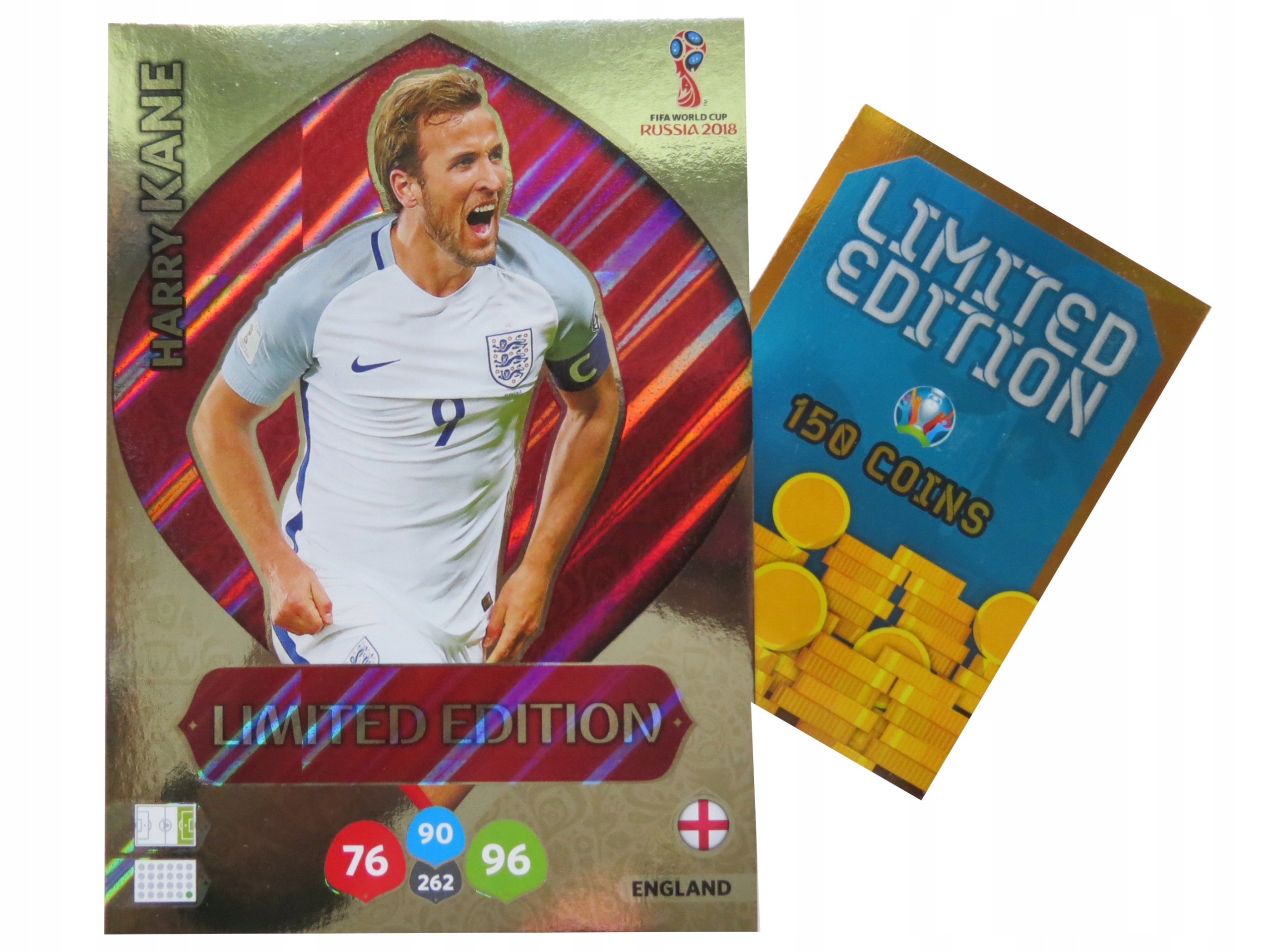 Panini Fifa World Cup Russia 2018 Karty Piłkarskie Limited XXL Harry Kane