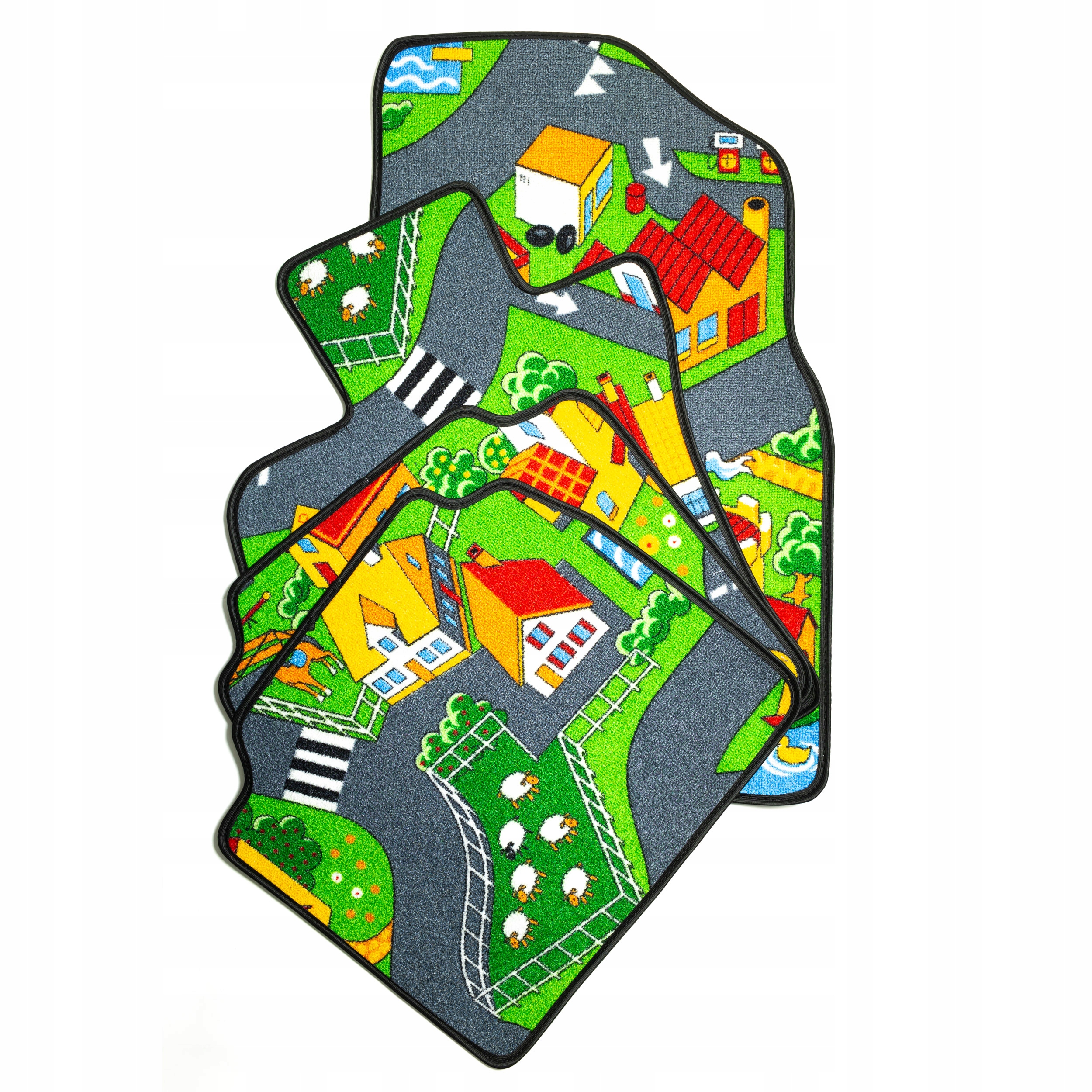 Dywaniki samochodowe welurowe Zestaw 4szt Modelowe EAN (GTIN) 5904978360010