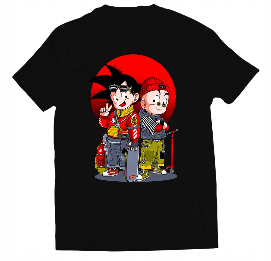 

Koszulka Kuririn Goku Skate Deskorolka Deska XXL