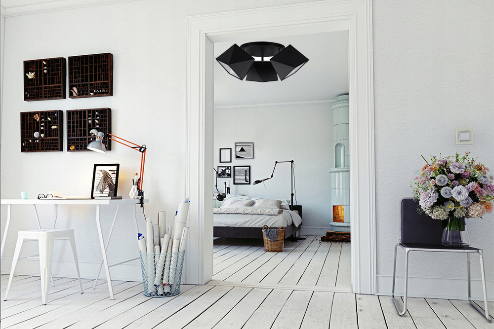 LAMPA WISZĄCA SUFITOWA ŻYRANDOL PLAFON DIAMENT LED Kolekcja LX-1019